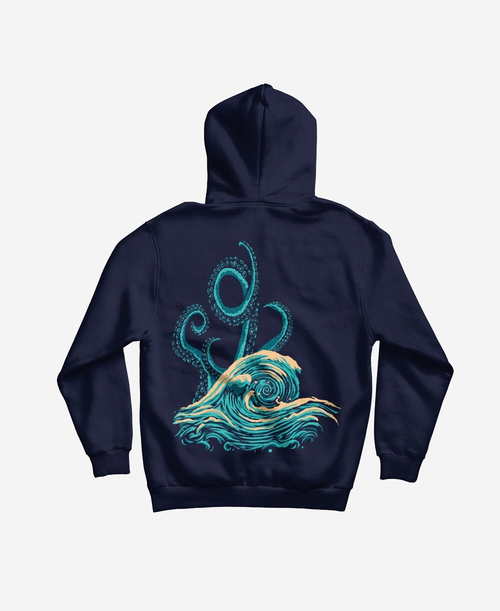 Mikina Attack Ocean Wave