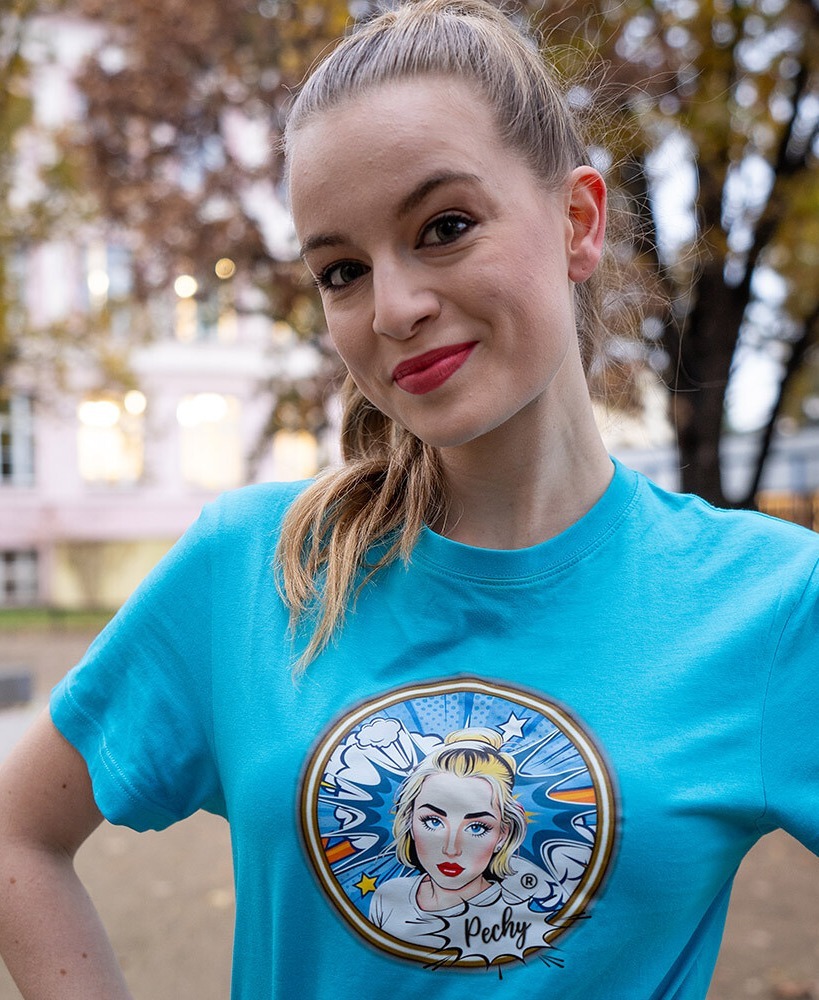 Tričko Pechy modré