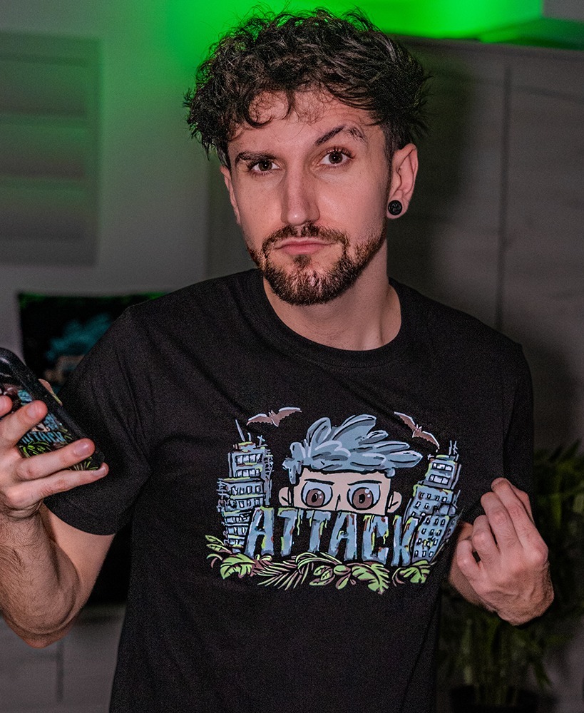 Dětské tričko Attack Jungle Bat