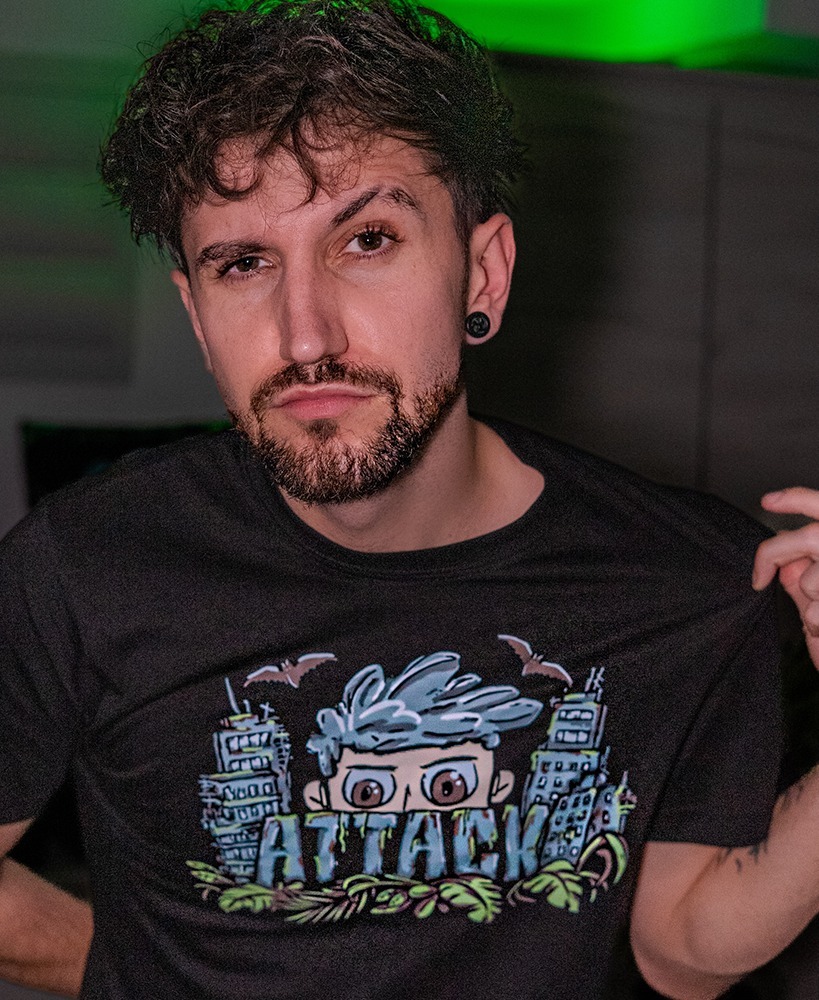 Dětské tričko Attack Jungle Bat